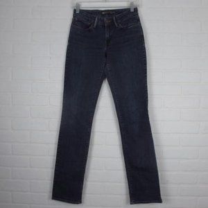 Levi's Modern Rise Bold Curve Straight Leg Med/Dark Wash Jeans Size 26